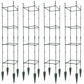 4x-drabinka-podpora-kwadratowa-do-roslin-pnacych-modulowa-zielona-21x21-cm