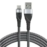kabel-przewod-usb-usb-c-typ-c-everactive-200cm-do-3a-szary-stan-nowy