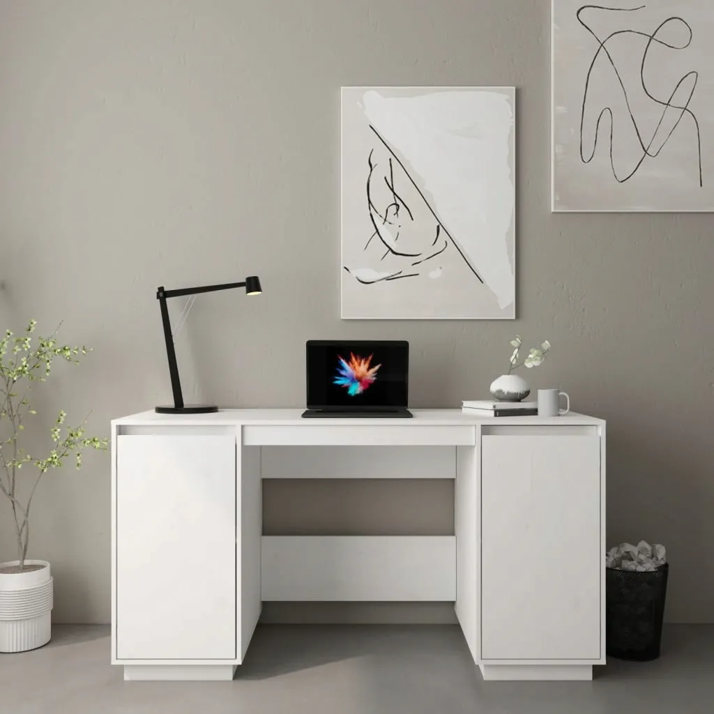 biurko-sosnowe-biale-140x50x75-cm