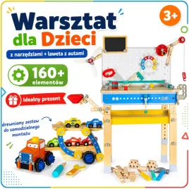 warsztat-dla-dzieci-z-narzedziami-laweta-z-autami-zestaw-majsterkowicza