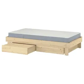 ikea-glamberget-rama-lozka-z-pojemnik-sosna-vesteroy-twardy-90x200-cm