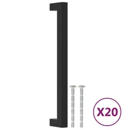 uchwyty-do-szafek-20-szt-czarne-192-mm-stal-nierdzewna