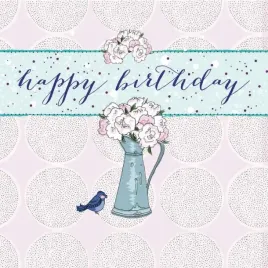 karnet-swarovski-kwadrat-cl0206-urodziny-dzbanek-z-kwiatami