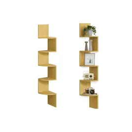 regal-narozny-scienny-loft-polka-zygzak-5-poziomow-dab