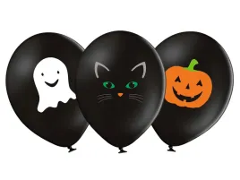 balony-z-nadrukiem-halloween-dynia-kot-duch-37-cm-6-szt