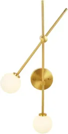 nowoczesna-lampa-dwuramienna-okragle-klosze-zlota