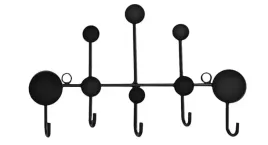 wieszak-scienny-haczyki-czarny-32x23cm-2szt