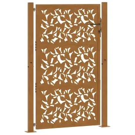 brama-ogrodowa-100x150-cm-stal-nierdzewna-wzor-liscia