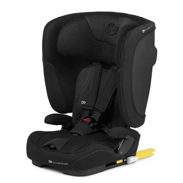 KINDERKRAFT FIX2GO I-SIZE FOTELIK SAMOCHODOWY ISOFIX 76-150 CM 9-36KG BLACK