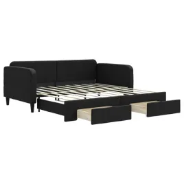 sofa-rozsuwana-z-szufladami-czarna-90x190-cm-tkanina