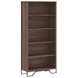 klasyczna-biblioteczka-drewniana-brazowa-80x31x169cm