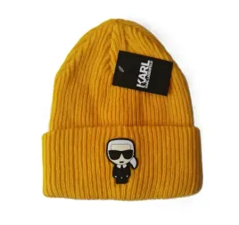 czapka-zimowa-beanie-karl-lagerfeld-zolta