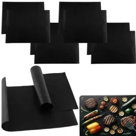 10x-mata-teflonowa-do-pieczenia-na-grillu-tacka-wielorazowa-40x33-cm