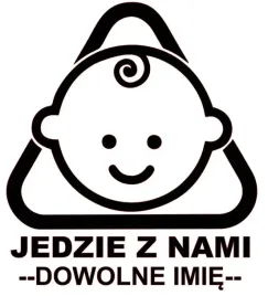 naklejka-bez-tla-na-auto-samochod-szybe-jedzie-z-nami-dowolne-imie