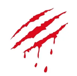 naklejka-na-auto-samochod-szybe-pazury-krwawiace
