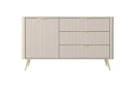 komoda-lante-138-cm-bezowa-1-drzwi-3-szuflady-ryflowana