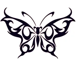 naklejka-na-auto-szybe-motyl