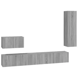 zestaw-szafek-tv-sonoma-4-sztuki-100x30x30-60x30x30-305x30x110-cm