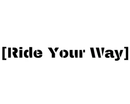 naklejka-na-auto-szybe-ride-your-way-45cm
