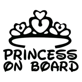 naklejka-na-auto-szybe-princess-on-board