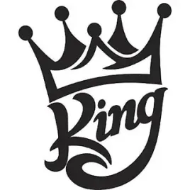 naklejka-na-auto-szybe-king-korona