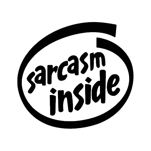 naklejka-na-auto-szybe-sarcasm-inside