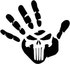 naklejka-na-auto-szybe-punisher-czaszka-dlon
