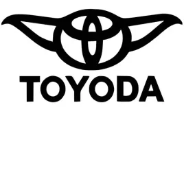 naklejka-na-auto-szybe-toyoda-star-wars-toyota