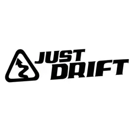 naklejka-na-auto-szybe-just-drift