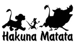 naklejka-auto-szybe-hakuna-matata