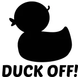 naklejka-na-auto-duck-off