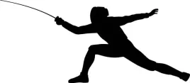 naklejka-na-samochod-szermierz-fencing