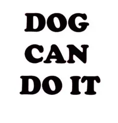 naklejka-na-samochod-dog-can-doit-napis