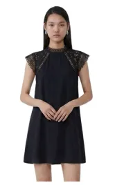 sukienka-damska-zara-mini-czarna-koronkowa-elegancka