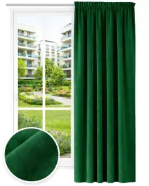 zaslona-gotowa-welurowa-140x250-butelkowa-zielen-na-tasmie-do-salonu-welur