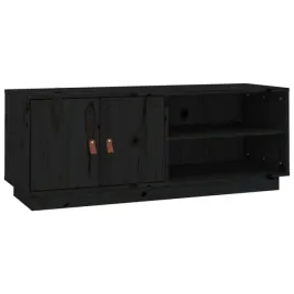 szafka-tv-drewniana-sosnowa-czarna-105x34x40-cm