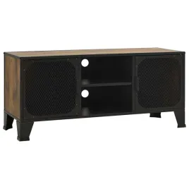szafka-rtv-metal-mdf-105x36x47cm-rustykalny-braz