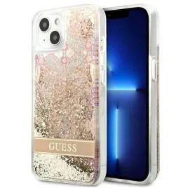 guess-guhcp13slflsd-iphone-13-mini-54-zloty-gold-hardcase-paisley