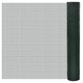 ogrodzenie-z-siatki-galwanizowane-pvc-10x1-m-zielone