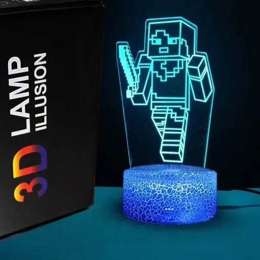 lampka-3d-nocna-led-usb-pilot-minecraft-gra