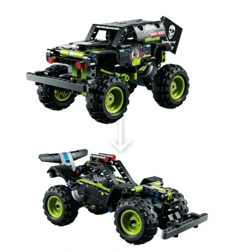 lego-technic-monster-jam-grave-digger-42118-wiek-dziecka-brak-informacji