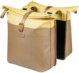 sakwy-rowerowe-basil-vive-double-pannier-bag-28-35-sand-yellow