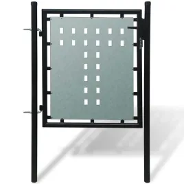 furtka-ogrodzeniowa-stalowa-malowana-proszkowo-czarna-100-x-125-cm