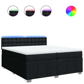 lozko-kontynentalne-led-200x200-czarne-bialo-czarne