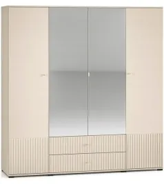 szafa-czterodrzwiowa-z-lustrem-2-szuflady-do-sypialni-sophie-23-kaszmir