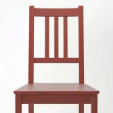 ikea-pinntorp-krzeslo-czerwona-bejca-marka-ikea