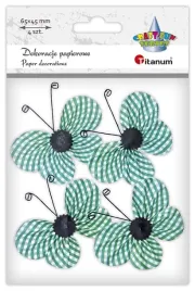 dekoracje-papierowe-motyle-3d-zielone-4szt-titanum
