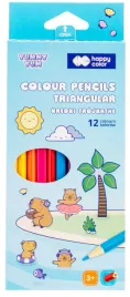 kredki-olowkowe-trojkatne-12-kolorow-yummy-yum-kapibara-happy-color