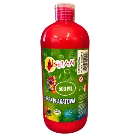 farba-plakatowa-czerwona-500-ml-shan