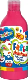 farby-plakatowe-w-butelce-500ml-bambino-rozowa